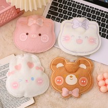 유니커블 귀여운 애니멀 동물 인형 350ML 보온 물주머니 워터 핫팩 커버 휴대용 겨울 병원 야외 여행 낚시 온수 온열 손난로 찜찜팩 따뜻한물 학생 선물 파우치, 고양이 WC672