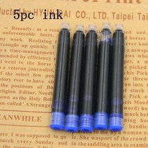 만년필 백화점 입문 명품 영웅 클래식 황금과 검은 색 빨간색 트림 F, 05 ink