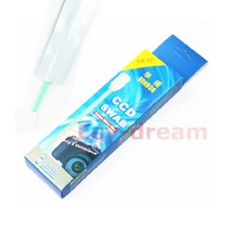 6pcs 패키지 마이크로 섬유 습식 센서 청소 키트 cmos ccd 카메라 dslr 광학 렌즈 필터 lcd 용 클리너 면봉