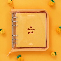 A6 와이드 체리픽 다이어리 3 지퍼 플랜 스케쥴 관리 _ 39329EA, 비더쇼퍼BTS 쿠팡 퍼플