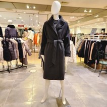 막스카라 벨티드 울 롱 코트(M24QWL383)