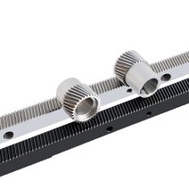 타각기 드라이브 랙 1.25 모듈 1.5 다이 스트레이트 헬리컬 기어 고정밀 변속기 랙 피니언 소형 서버 랙, 6.1.25M-30T-25-L45 - A