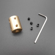 MDPS커플링 유연한 플렉시블 커플링 1개 X 길이 22MM 직경 16MM 황동 샤프트 모터 리지드 커플 링 5MM 6.35, 14 8MM-10MM