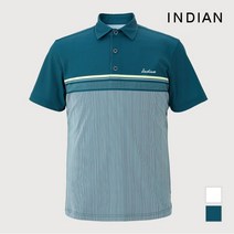 인디안 타소재 한기장 에리형 티셔츠 MITASYM3121