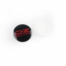 휠 용품 4pcs 56mm OZ 레이싱 휠 센터 캡 스티커 엠블럼 배지 자동차 림 Hubcaps 커버 데칼, 01 A_03 65mm