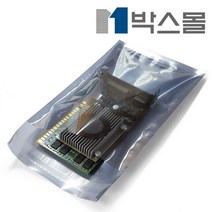 박스몰 정전기방지봉투 제전비닐 접착/비접착/지퍼, 1개, PE 지퍼-핑크(221) 8x10 / 1000장