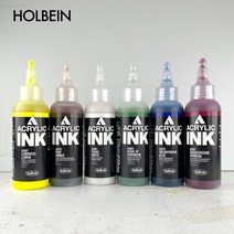 홀베인 아크릴 잉크 액상 아크릴물감 100ml, AI920퀴나퀴리돈골드