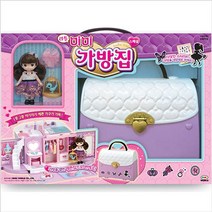 [리빙채움] 여아 유아 캐릭터 패션 인형 놀이 리틀미미 가방집 캐릭터인형 (G9615B8), 리빙채움☞ 본상품선택