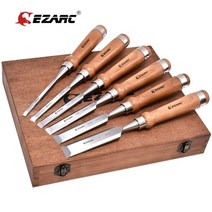 우드카빙세트 ezarc 6pcs wood chisel set for crv in 목공예, 6pcs 상자 세트, 6pcs 상자 세트, 290mm