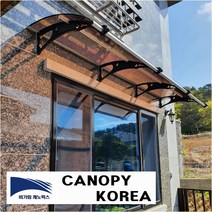 캐노픽스 1000x8100 캐노피 테라스 창문 렉산 처마 비가림 현관 주택 차양 비가리개, 블루, 세트앙카, 회색