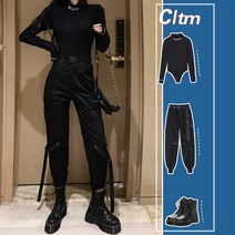 스트링 추리닝 트레이닝 츄리닝 실내복 하비 여성 조거 팬츠 고무줄 운동복 하체비만 언발패치조거