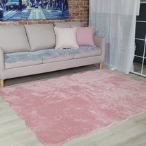 여니홈(쇼파패드/카페트)물결 쇼파패드 돌쇼파 소파 패드 극세사 러그 카페트 봄 겨울