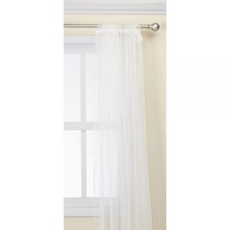 IKEA LILL 메시 레이스 커튼 패널 8개(4쌍) 279.4 x 248.9cm(110 x 98인치)