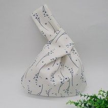 미니손목가방 소풍가방 에코백 귀여운 나들이 매듭 천가방