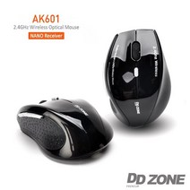 DDZONE 무선마우스 (AK-601) 무선마우스/마우스추천/유선마우스/트랙볼마우스/펜마우스/프리젠터추천/서든마우스/게임마우스/마우스추천/게이밍마우스패드, 단일 모델명/품번
