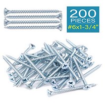 IMScrews 200pcs #6x1-3/4