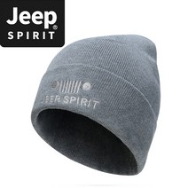 JEEP SPIRIT 방한 니트 모자 CA0027 + 정품 인증 스티커