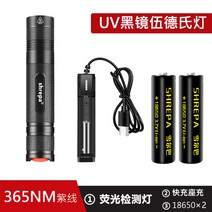 휴대용 곰팡이 측정기 위조 방지 UV 자외선 조명, 퍼플라이트-365nm투파워원충전기선물상자