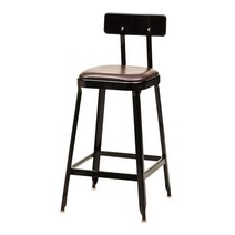 하이파 스타벅스 철제바텐의자 색상3, COLOR:그레이