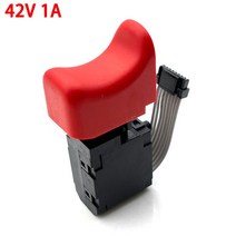브러시리스 충전 핸드 드릴 스위치 Bosch GSR12V-30/GSB12V-30 12V-35 리튬 전기 악세사리 42V 1A DC 5E4 1, 01 1ocs