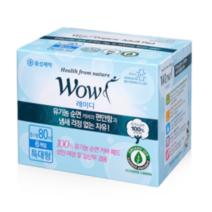동성제약 와우 레이디 순면 커버 성인용 기저귀 여성용 특대형, 6개입, 1개