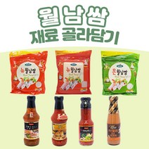 월남쌈재료 / 라이스페이퍼 3종 + 월남쌈 소스 4종 (월남쌈소스 몬스위트칠리소스 피넛소스 칠리샤브수끼소스) / 월남쌈세트 골라담기, 몬스위트칠리소스295ml