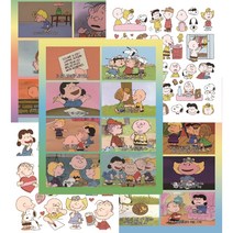 스누피 명언외 다꾸와 판스등 스티커 인스모음, 두유럽미돔송