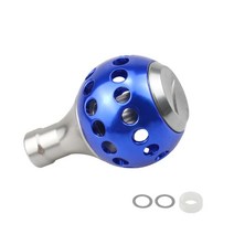EKFan-베이트캐스팅 스피닝 낚시 릴 핸들 노브 30MM 알루미늄 합금 800-3000 시리즈 1 피스, [03] blue