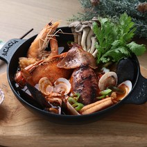 지브로와 해물 밀키트 500g 1kg 해물탕 알탕 꽃게탕 동태탕 얼큰소스 포함, 알탕 2인분 (1kg)