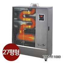 템피아 돈풍기 원적외선 튜브히터 대형 석유난로 곱창난로 온풍기 51평형, TPA-H11000(27평형)