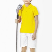 [필골드] 30수 TC PK 아동용 반팔티셔츠 UR207 단체복 자수 나염인쇄