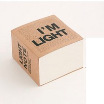 줄없는 두꺼운 수첩 블록 7x7x5cm 국산 민무늬 빈티지 주먹노트 북 디자인 공책