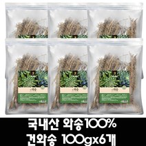 국내산 와송 100% 건와송 100g x 6개 국산 김천 와송차 와송탕
