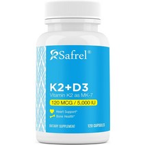 비타민d3 비타민k2 menaquinone 메나퀴논 mk7 120캡슐 Safrel, 상품선택
