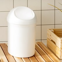 블랑 반타원 푸쉬 휴지통 7L, 1개