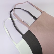 [천아트 반제품] 앞치마, 흰색