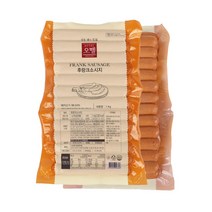 오뗄 프리미엄 후랑크 소시지 1kg, 1개