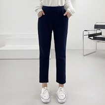 쏘옷 여성용 마법스판 융털 기모 슬림 일자 팬츠