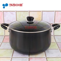 키친아트 블랙 경질 28cm 곰솥냄비, 상세페이지 참조, 상세페이지 참조
