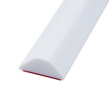 50mm 높이 실리콘 욕실 워터 스토퍼 차단기 샤워 댐 미끄럼 방지 건식 및 습식 분리 플러드 배리어 도어, 01 White_05 120cm