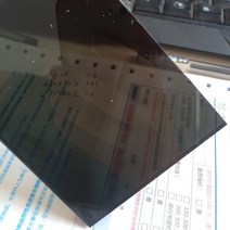 폴리카보네이트 투명 블랙 플라스틱 시트 아크릴 유기 폴리메타크릴산 두께 신제품, 9.1mm