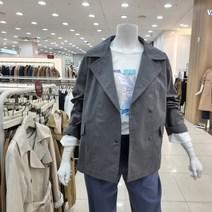 더아이잗 백 플랩 숏 트렌치 코트(IL4A0TC06-370