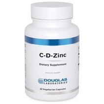 더글라스랩 비타민 C D 아연 60 베지캡슐 C-D-Zinc Vegetarian Capsules, 60개입, 1통