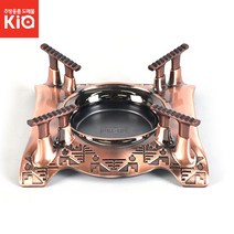 황동색 워머받침 사각워머받침 고체연료받침 K-200901, 황동색 사각워머받침 단품