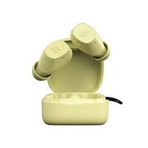 SOUL New S-Nano True Wireless 이어버드 - 인이어 헤드폰 울트라 포터블 블루투스 IPX5 방수 투명 모드 - 옐로우, 노란색