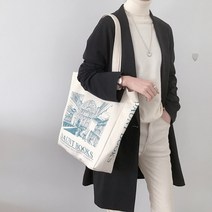 여성 캔버스 숄더 백 런던 대형 책 매일 쇼핑 가방 학생용 책 가방 코튼 천 핸드백 소녀용 대형 토트 백