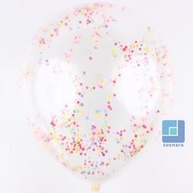 PM.폼 컨페티 풍선 5입 30cm 10개SET