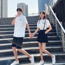 레이어드 오버핏 루즈핏 모녀 자매 셀프웨딩 가족여행 커플룩 반팔 패밀리 선물