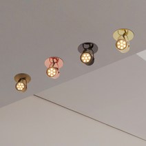 반 매입 MR형 직부등 천장등 포인트 조명 카페조명 인테리어조명 천장조명, 로즈골드