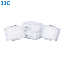 jjc 4팩 방수 카메라 배터리 케이스 canon lp-e6n lp-e8 lp-e12 lp-e17 for nikon en-el15 en-el14a for sony np-fz100, 협력사, 4개